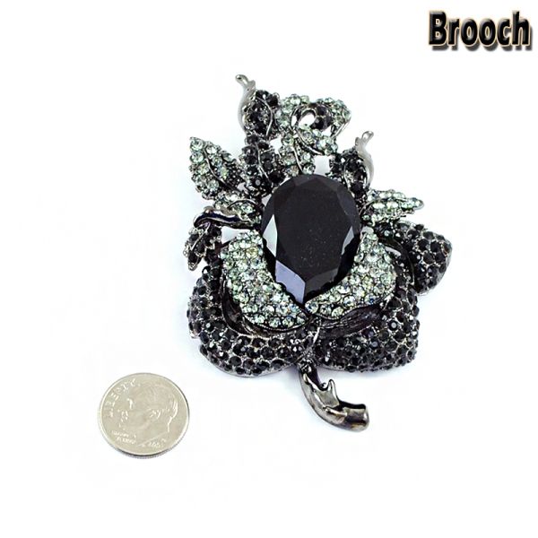 FB-4471-4BK BROOCH